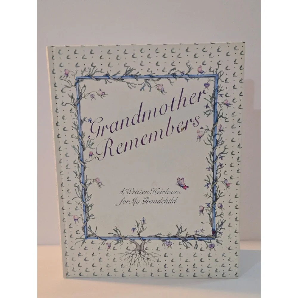 Vtg Grandmother Remembers A Written Heirloom For My‎ Grandchild Journal Book New